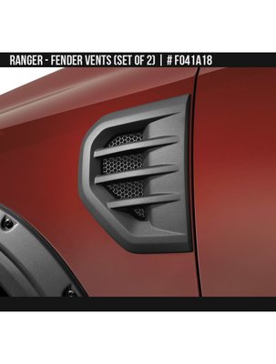 Накладки на крылья Ford Ranger 2024 черный AIR DESIGN FO41A18 FO41A18 фото