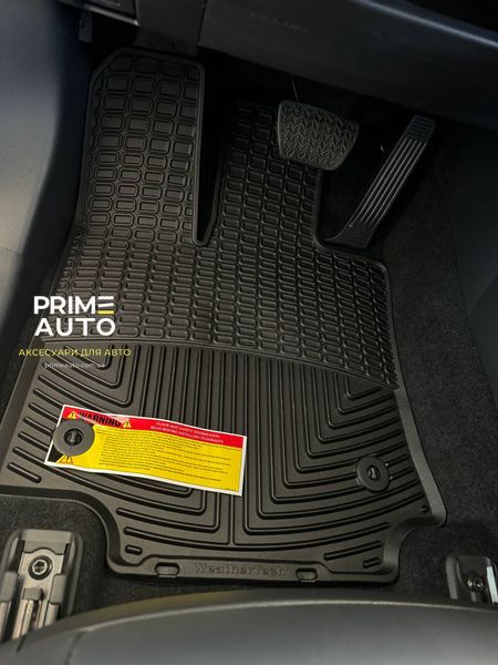 Коврики резиновые, передние Toyota Venza 2021 - 2024 черный WeatherTech W524 W524. фото
