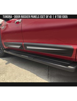 Молдинги боковые Toyota Tundra 2014-2021 черный AIR DESIGN TO01D05 TO01D05 фото