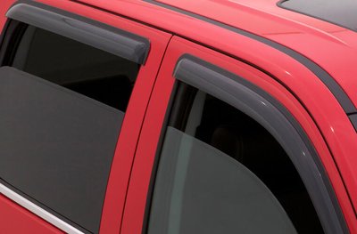 Дефлектори вікон клеючі темні Toyota Highlander 2008-2013 к-т 4 шт, AVS 94063 94063 фото