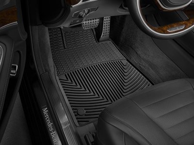 Коврики резиновые, передние Mercedes-Benz Maybach 2014 - 2021 черный WeatherTech W351 W351. фото