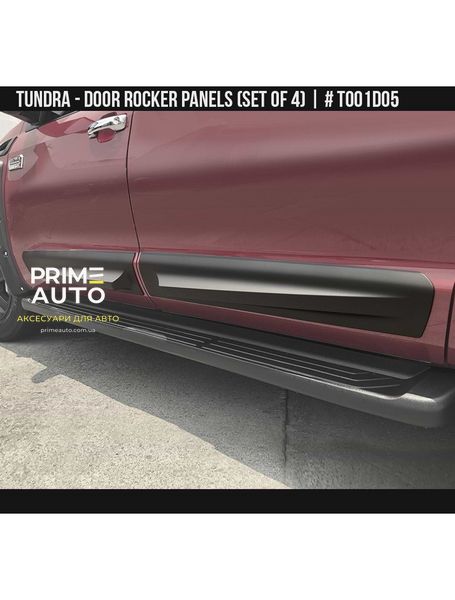 Молдинги боковые Toyota Tundra 2014-2021 черный AIR DESIGN TO01D05 TO01D05 фото