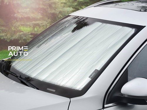 Шторка солнцезащитная, лобовое стекло, зима\лето Land Rover Range Rover Evoque 2017 - 2019 WeatherTech TS1135 TS1135 фото