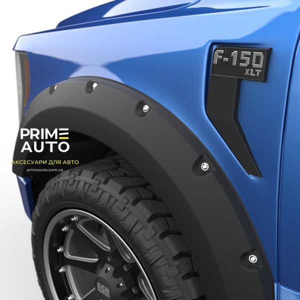 Розширювачі арок Ford F-150 2021 - 2023 Bolt Style під фарбування EGR BLF1012 BLF1012 фото