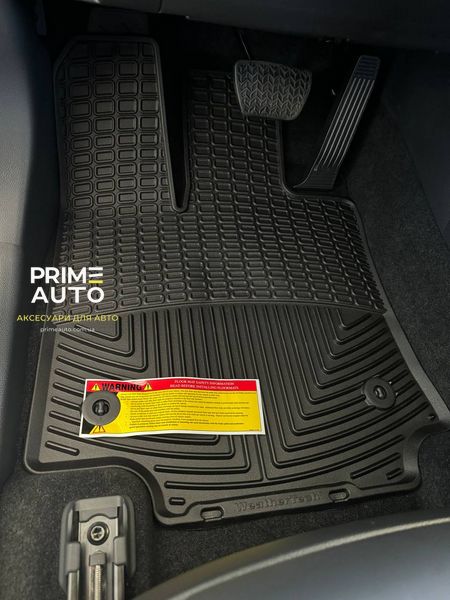 Коврики резиновые, передние Toyota RAV4 2019 + черный WeatherTech W524 W524 фото