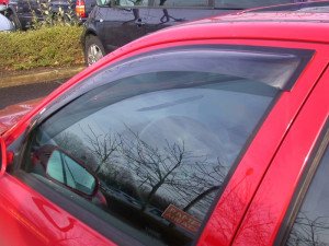 Дефлектори вікон передні к-т 2шт димчаті Nissan Murano 2002 - 2008 EGR 91263028B 91263028B фото