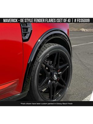 Фендера Ford Maverick 2021-2024 чорний AIR DESIGN FO35D09 FO35D09 фото