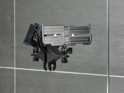 Держатель телефона поворотный на присосках на два вида, черный, черные фиксатори, 8ARM4, WeatherTech 8ARM4 фото