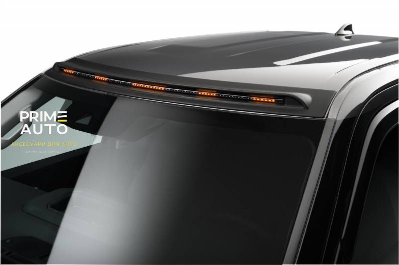 Дефлектор лобового скла Aerocab PRO чорний Toyota Tundra 2014 - 2023 AVS 898094 898094 фото