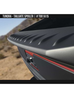 Спойлер на задній борт Toyota Tundra 2014-2021 чорний AIR DESIGN TO01A15 TO01A15 фото
