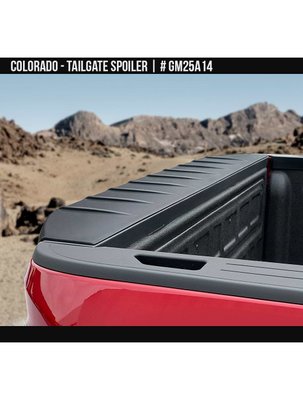 Спойлер на задний борт Chevrolet Colorado 2016-2023 черный AIR DESIGN GM25A14 GM25A14 фото
