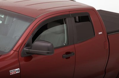 Дефлекторы окон клеящиеся дымчатые LOW PRO Toyota Tundra 2007-2021 Double Cab к-т 4 шт, AVS 894015 894015 фото