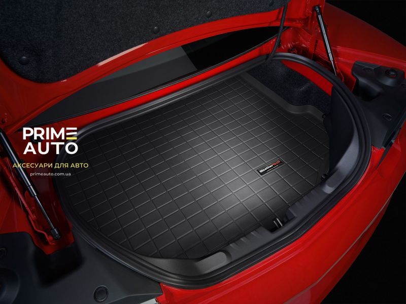 Чорний килим для багажника Porsche Cayenne 2019 + WeatherTech 401348 401348 фото