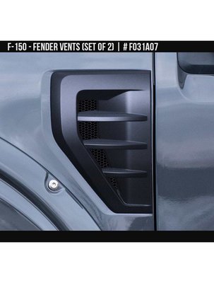Накладки на крила Ford F-150 2021-2024 чорний AIR DESIGN FO31A07 FO31A07 фото