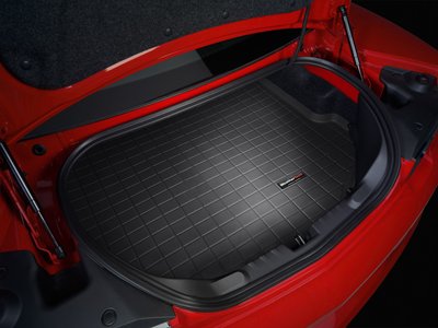 Килим в багажник Audi Q8 e-tron 2024 чорний WeatherTech 401289 401289 фото