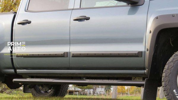 Молдинги бокові Chevrolet Silverado 1500 2019 - 2023 Bolt-On Style Crew Cab матові EGR 991694 991694 фото