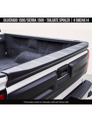 Спойлер на задній борт Chevrolet Silverado 1500 2014-2018 чорний AIR DESIGN GM24A14 GM24A14 фото