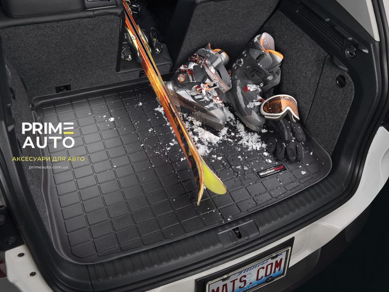 Коврик в багажник Volvo XC90 Recharge 2021 + черный WeatherTech 40804 40804. фото