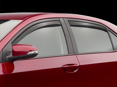 Дефлектори вікон, передні+задні к-т 4шт, вставні Nissan Rogue 2021 - 2024 WeatherTech 821020 821020 фото