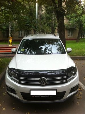 Дефлектор капота Volkswagen Tiguan 2007 - 2016 EGR 24021 024021 фото