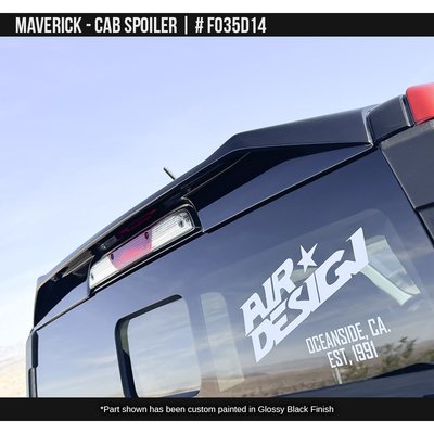 Спойлер кабины Ford Maverick 2021-2024 черный AIR DESIGN FO35D14 FO35D14 фото