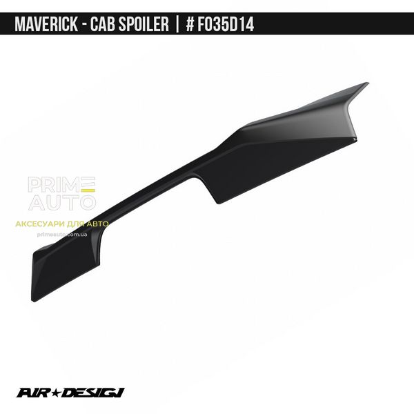 Спойлер кабіни Ford Maverick 2021-2024 чорний AIR DESIGN FO35D14 FO35D14 фото