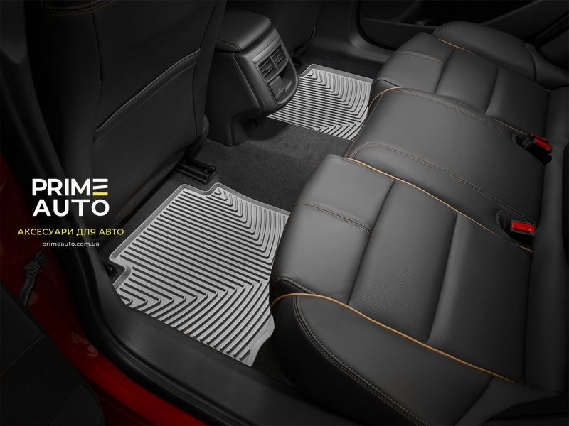 Килими гумові, передні Chevrolet Corvette 2020 - 2024 чорний WeatherTech W553 W553 фото