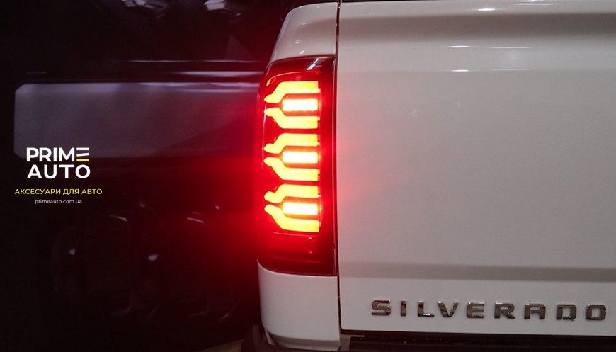Задние фонари Chevrolet Silverado 3500 2015-2019 LED LUXX серия черные AlphaRex RTL-CL14-SA-YW-BS… RTL-CL14-SA-YW-BS… фото