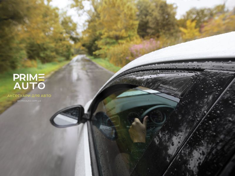 Дефлекторы окон, передние+задние к-т 4шт, вставные BMW X5 2007 - 2013 WeatherTech 82437 82437 фото