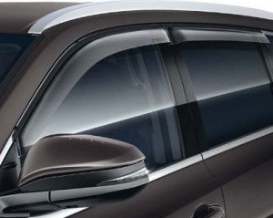 Дефлектори вікон передні+задні к-т 4шт темні Toyota Highlander 2014 - 2019 EGR 92492075B 92492075B фото