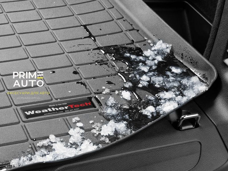 Коврик в багажник Volvo XC60 Recharge 2022 + черный WeatherTech 401071 401071. фото