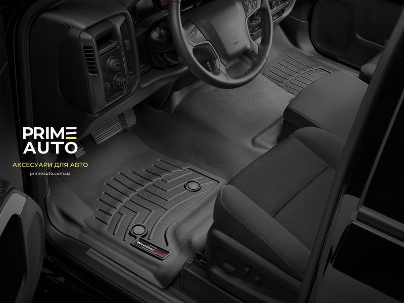 Передні автомобільні килими WeatherTech для Lexus LX570 2013 - 2021 чоргоно кольору (444231) 444231. фото