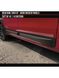 Молдинги бокові Dodge RAM 2500 2019-2023 чорний AIR DESIGN CH07D06 CH07D06. фото 7