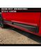 Молдинги бокові Dodge RAM 2500 2019-2023 чорний AIR DESIGN CH07D06 CH07D06. фото 1