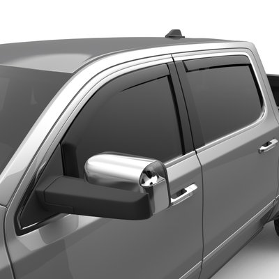 Дефлектори вікон, к-т 4 шт вставні Ford F-250 2015 - 2023 темні матові Extended Cab EGR 573475. 573475. фото