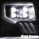 Передні фари Ford F-150 2009-2014 LED NOVA серія вуглево-чорні AlphaRex AXHL-FF09-PPTS-LED-LB-A AXHL-FF09-PPTS-LED-LB-A фото 5