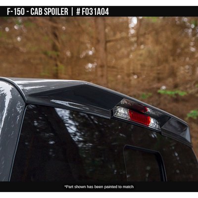 Спойлер кабіни Ford F-150 2021-2024 чорний AIR DESIGN FO31A04 FO31A04 фото