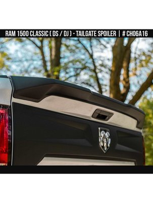 Спойлер на задний борт Dodge RAM 2500 2010-2023 черный AIR DESIGN CH06A16 CH06A16. фото