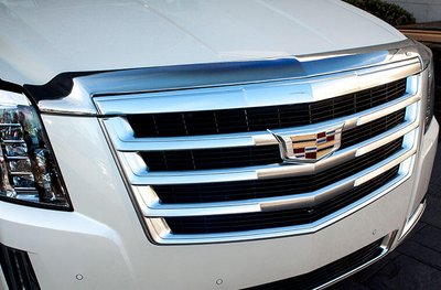 Дефлектор капоту хромований Cadillac Escalade 2015 - 2020 AVS 680160 680160 фото