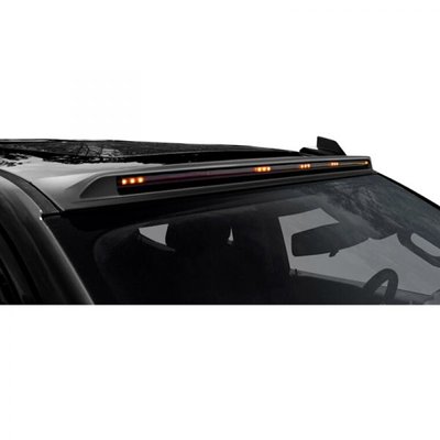 Дефлектор лобового скла Aerocab чорний Chevrolet Silverado 1500 2016 - 2018 AVS 698123-GBA 698123-GBA фото