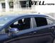 Дефлекторы окон, к-т 4 шт, Premium серия Toyota Corolla 2020 - 2023 Sedan Wellvisors 3-847TY059 3-847TY059 фото 8