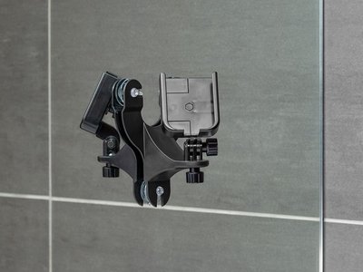 Держатель телефона поворотный на присосках, черный, черные фиксатори, 8ARM2, WeatherTech 8ARM2 фото