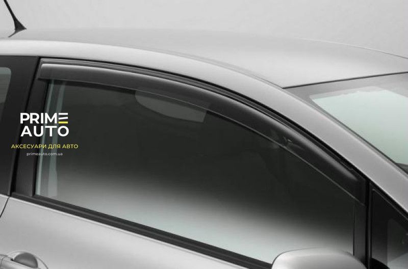 Дефлектори вікон передні к-т 2шт димчаті Toyota Auris 2007 - 2013 3-Door EGR 91292061B 91292061B фото