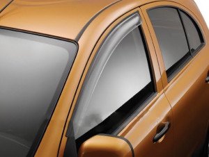 Дефлектори вікон передні к-т 2шт димчаті Nissan Juke 2010 + EGR 91263041B 91263041B фото