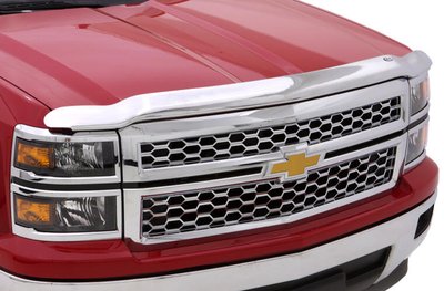 Дефлектор капоту хромований Chevrolet Colorado 2015 - 2022 AVS 680054 680054 фото