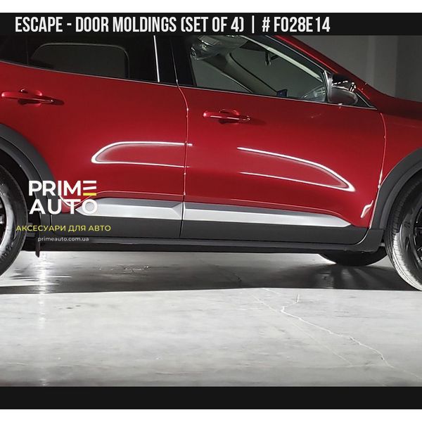 Молдинги бокові Ford Escape 2020-2024 AIR DESIGN FO28E14 FO28E14 фото