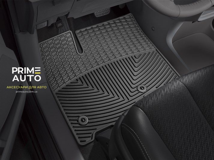Коврики резиновые, передние Toyota Sienna 2013 - 2020 черный WeatherTech W292 W292 фото