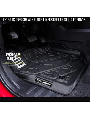 Лайнери, передні Ford F-150 2015-2020 чорний AIR DESIGN FO20A14/15 FO20A14/15 фото
