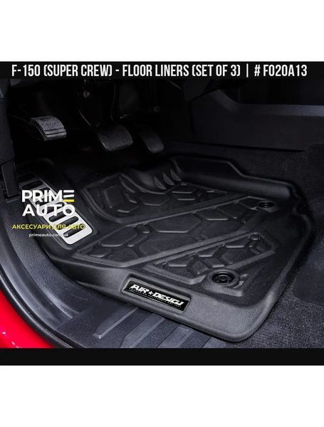 Лайнеры, передние Ford F-150 2015-2020 черный AIR DESIGN FO20A14/15 FO20A14/15 фото