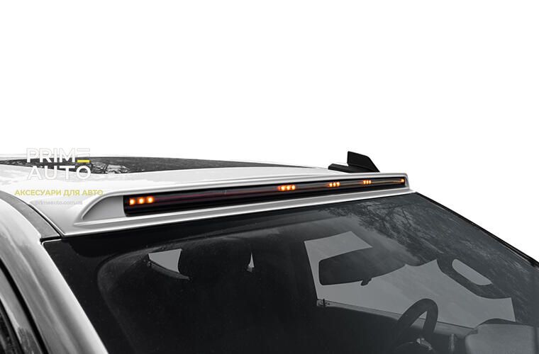 Дефлектор лобового стекла Aerocab Toyota Tundra 2014 - 2023 черный металлик AVS 698094-218-B 698094-218-B фото